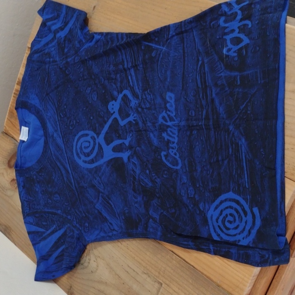 Costa Rica Blue T-Shirt Size M